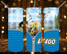 Load image into Gallery viewer, Lego Inspired Custom Tumbler