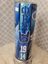 Load image into Gallery viewer, Phi Beta Sigma Inspired Tumbler & Coasters