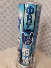 Load image into Gallery viewer, Phi Beta Sigma Inspired Tumbler & Coasters