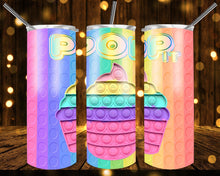 Load image into Gallery viewer, Pop It's! Custom Tumbler - Various Styles