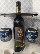 Load image into Gallery viewer, Custom Wine Glass Holder & Tumbler Set