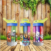 Load image into Gallery viewer, Paw Patrol Flip Top or Sippy Cup Tumbler