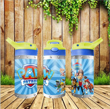 Load image into Gallery viewer, Paw Patrol Flip Top or Sippy Cup Tumbler
