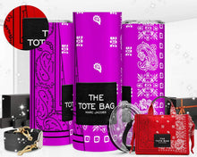 Load image into Gallery viewer, Customizable Marc Jacobs Inspired Bandana 20oz Tumbler