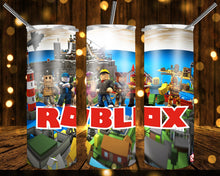 Load image into Gallery viewer, Roblox 20oz Customizable Tumbler