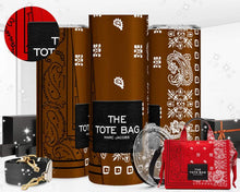 Load image into Gallery viewer, Customizable Marc Jacobs Inspired Bandana 20oz Tumbler