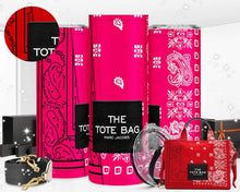 Load image into Gallery viewer, Customizable Marc Jacobs Inspired Bandana 20oz Tumbler