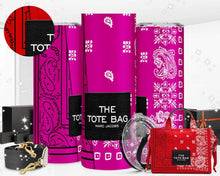 Load image into Gallery viewer, Customizable Marc Jacobs Inspired Bandana 20oz Tumbler