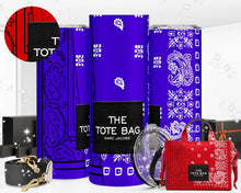 Load image into Gallery viewer, Customizable Marc Jacobs Inspired Bandana 20oz Tumbler