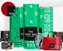 Load image into Gallery viewer, Customizable Marc Jacobs Inspired Bandana 20oz Tumbler