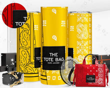 Load image into Gallery viewer, Customizable Marc Jacobs Inspired Bandana 20oz Tumbler