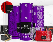 Load image into Gallery viewer, Customizable Marc Jacobs Inspired Bandana 20oz Tumbler