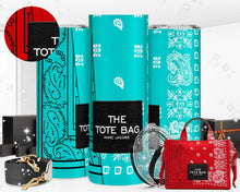 Load image into Gallery viewer, Customizable Marc Jacobs Inspired Bandana 20oz Tumbler