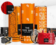 Load image into Gallery viewer, Customizable Marc Jacobs Inspired Bandana 20oz Tumbler