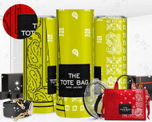 Load image into Gallery viewer, Customizable Marc Jacobs Inspired Bandana 20oz Tumbler