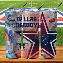Load image into Gallery viewer, NFL Tumblers - All Teams Available