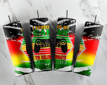 Load image into Gallery viewer, Juneteenth 20oz Custom Tumbler
