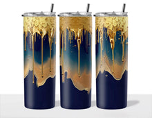 Load image into Gallery viewer, Gold Drip 20oz Tumblers - Various Designs
