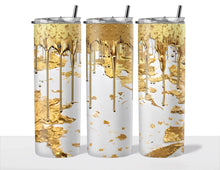 Load image into Gallery viewer, Gold Drip 20oz Tumblers - Various Designs
