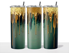 Load image into Gallery viewer, Gold Drip 20oz Tumblers - Various Designs
