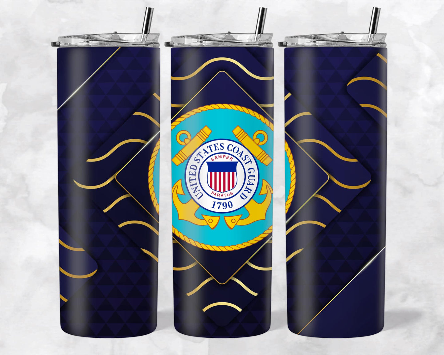 Military Service Tumblers 20oz- Various Designs