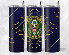 Load image into Gallery viewer, Military Service Tumblers 20oz- Various Designs
