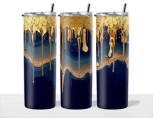 Load image into Gallery viewer, Gold Drip 20oz Tumblers - Various Designs
