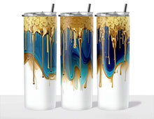 Load image into Gallery viewer, Gold Drip 20oz Tumblers - Various Designs
