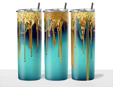 Load image into Gallery viewer, Gold Drip 20oz Tumblers - Various Designs
