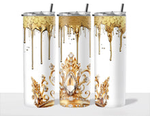 Load image into Gallery viewer, Gold Drip 20oz Tumblers - Various Designs
