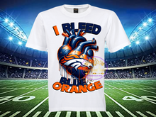 Load image into Gallery viewer, I Bleed Football T-Shirts - ALL TEAMS AVAILABLE

