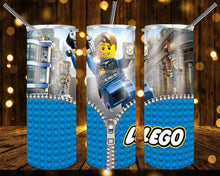 Load image into Gallery viewer, Lego Inspired Custom Tumbler
