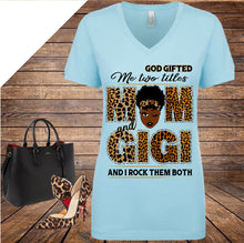 Load image into Gallery viewer, God Gifted Me Title Custom T-Shirts Various Designs
