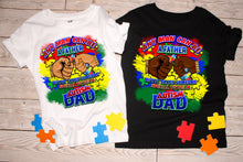 Load image into Gallery viewer, Autism Awareness Custom T-Shirt: Kids &amp; Adults
