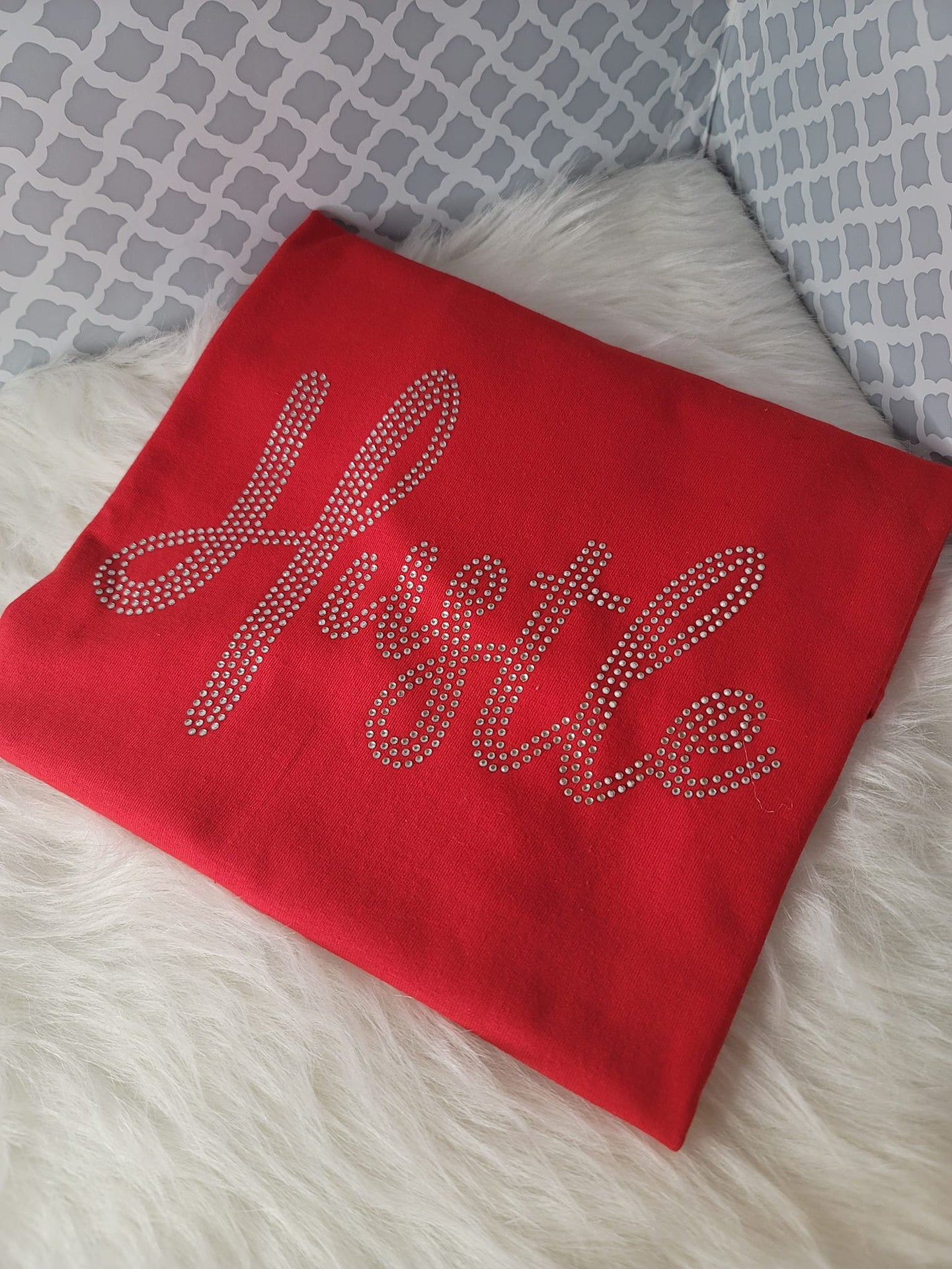 Hustle Rhinestone T-Shirt