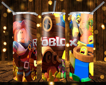 Load image into Gallery viewer, Roblox 20oz Customizable Tumbler
