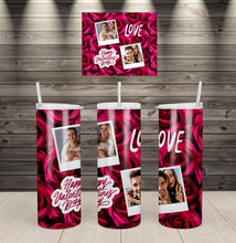 Load image into Gallery viewer, 20oz Custom Valentine&#39;s Day Tumbler - Holiday Items
