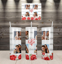 Load image into Gallery viewer, 20oz Custom Valentine&#39;s Day Tumbler - Holiday Items
