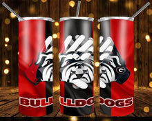 Load image into Gallery viewer, Georgia Bulldogs 20oz Tumbler - Various Designs
