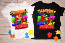 Load image into Gallery viewer, Autism Awareness Custom T-Shirt: Kids &amp; Adults
