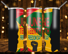 Load image into Gallery viewer, Juneteenth Tumblers
