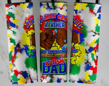 Load image into Gallery viewer, Autism Awareness 20oz Tumbler: hot/cold Stainless Steel
