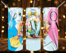 Load image into Gallery viewer, Teacher Life Tumblers - Various Designs Available
