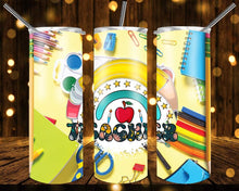 Load image into Gallery viewer, Teacher Life Tumblers - Various Designs Available
