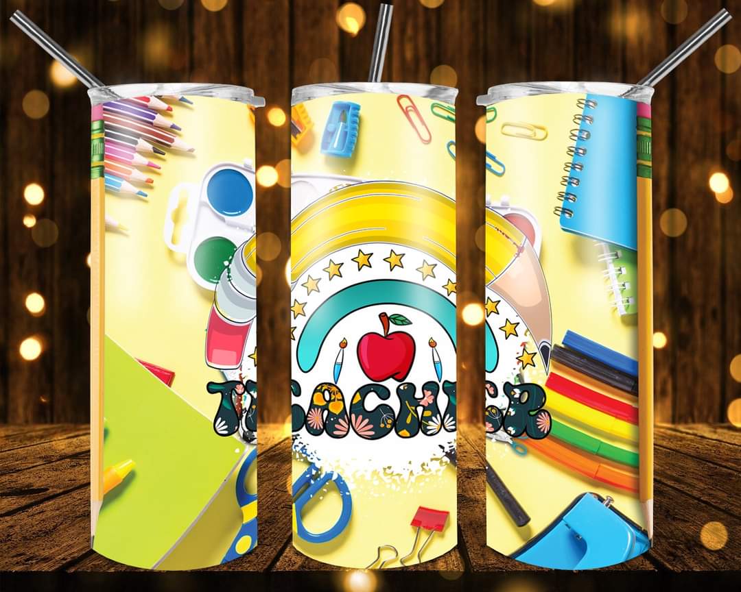 Teacher Life Tumblers - Various Designs Available