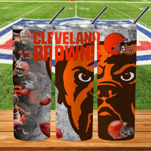 Load image into Gallery viewer, NFL Tumblers - All Teams Available
