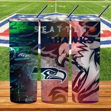 Load image into Gallery viewer, NFL Tumblers - All Teams Available
