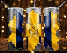 Load image into Gallery viewer, College Football Tumblers - Various Teams Available
