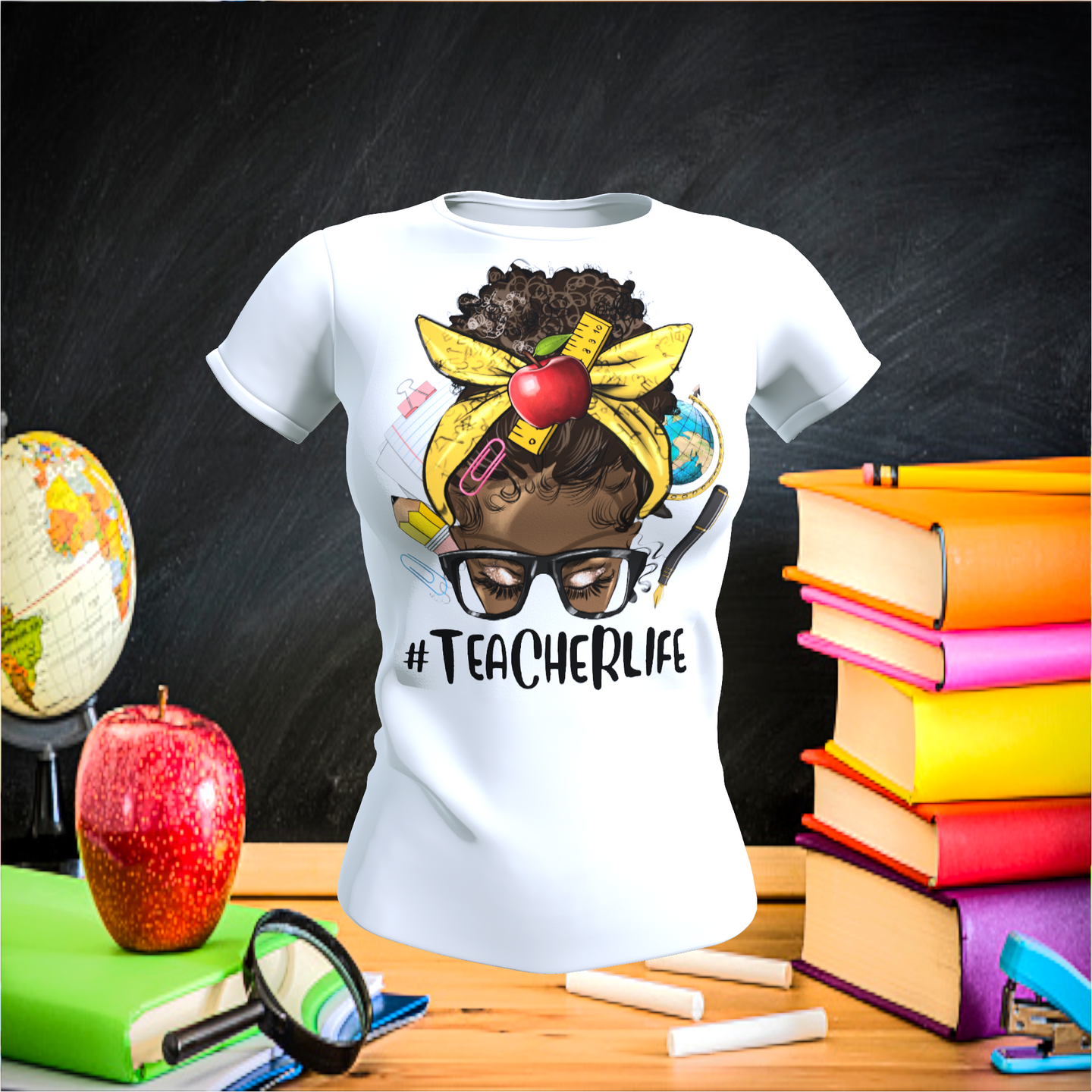 Melanin Teacher Life T-Shirt