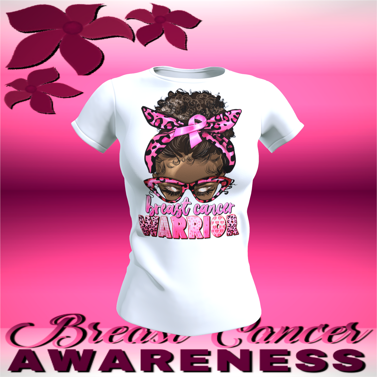 Breast Cancer Awareness T-Shirts - Various Designs